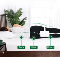 KneeRest™ Memory Foam Knee Pillow with Strap