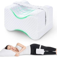 KneeRest™ Memory Foam Knee Pillow with Strap