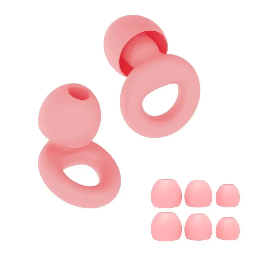 Reusable Silicone Sleep Earplugs
